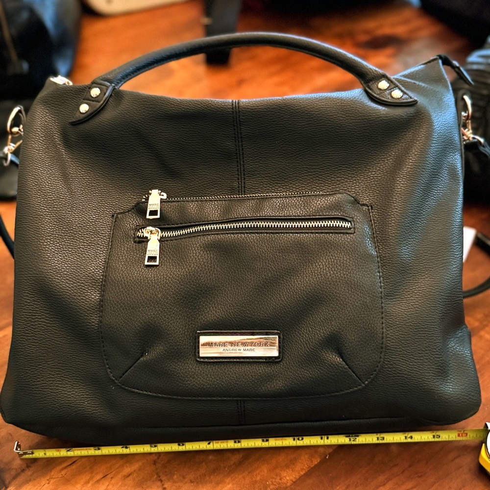 Classic Marc New York Leather Tote Bag
